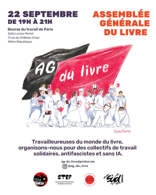 Assemblée générale du livre 22 septembre Assemblée générale du livre 22 septembre