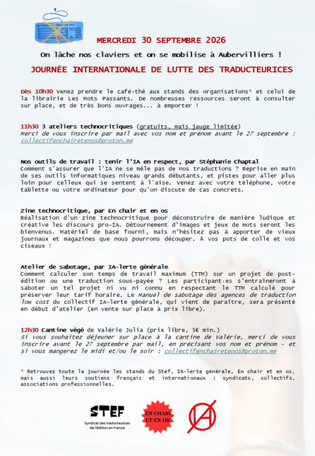 Grève programme détaillé 1 Grève programme détaillé 1